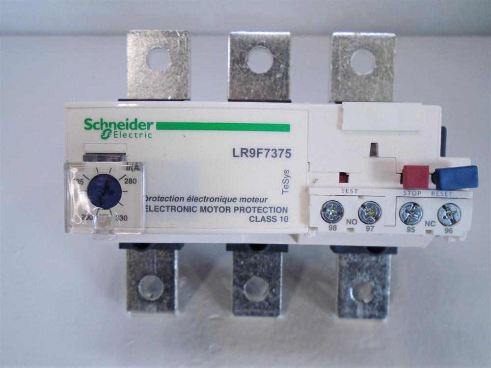 Schneider Electric Thermal Overload relay LR9F7375, 200-330A, 17-32V